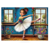 JaCaRou - Ballerina By Windows Puzzle 1000pc