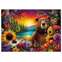 JaCaRou - The Bear & The Bees Puzzle 1000pc