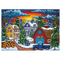 JaCaRou - Frosted Farm Memories Puzzle 1000pc