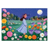 JaCaRou - Starlit Floral Fields Puzzle 1000pc