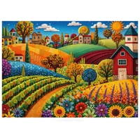 JaCaRou - Sunny Harvest Hills Puzzle 1000pc