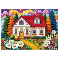 JaCaRou - Zesty Garden Cottage Puzzle 1000pc