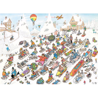 Jumbo - Jan Van Haasteren It's All Going Downhill Puzzle 2000pc