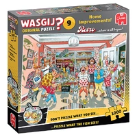 Jumbo - WASGIJ? Retro Original 9 Home Improvements! Puzzle 1000pc
