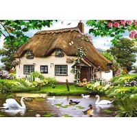 Jumbo - Swan Cottage Puzzle 500pc