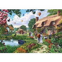 Jumbo - A Beautiful Sunday Stroll Puzzle 1000pc