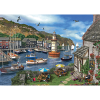 Jumbo - Summertime Harbour Puzzle 1000pc