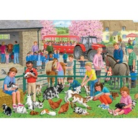 Jumbo - A Day at the Farm Puzzle 1000pc
