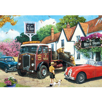 Jumbo - Delivery Round Large Piece Puzzle 500pc