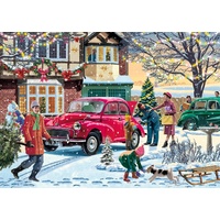 Jumbo - December Shopping Puzzle 500pc