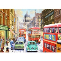 Jumbo - Snow in London City Puzzle 1000pc
