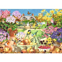 Jumbo - Autumn Garden Puzzle 1000pc