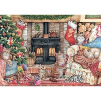 Jumbo - Christmas Cats Puzzle 500pc