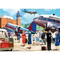Jumbo - Boarding The Douglas DC3 Puzzle 500pc