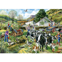 Jumbo - Another Day on the Farm Puzzle 1000pc