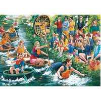 Jumbo - The Coracle Regatta Puzzle 1000pc