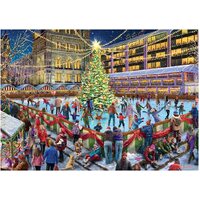 Jumbo - The Ice Rink Puzzle 1000pc