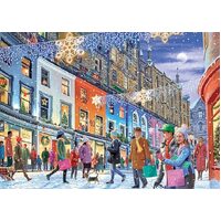 Jumbo - Christmas in Edinburgh Puzzle 1000pc