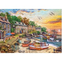 Jumbo - Harbour Cottages Puzzle 1000pc