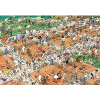 Jumbo - Jan Van Haasteren Tennis Court Puzzle 1000pc