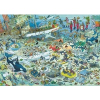 Jumbo - Jan Van Haasteren Deep Sea Fun Puzzle 1000pc