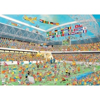 Jumbo - Jan Van Haasteren Football Crazy Puzzle 1000pc