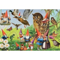 Jumbo - At the Forest with the Gnomes Puzzle 1000pc
