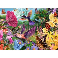Jumbo - Hummingbirds Large Piece Puzzle 500pc