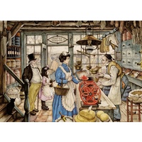 Jumbo - Anton Pieck, Grocer Large Piece Puzzle 500pc