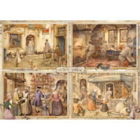 Jumbo - Anton Pieck, Bakers from the 19th Century Puzzle 1000pc