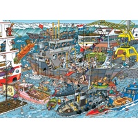 Jumbo - Jan Van Haasteren Sea Port Puzzle 500pc