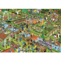 Jumbo - Jan Van Haasteren Vegetable Garden Puzzle 1000pc