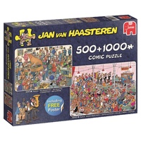 Jumbo - Jan Van Haasteren Let's Party 2-in-1 Puzzle