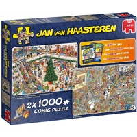 Jumbo - Jan Van Haasteren Holiday Shopping Puzzle 2 x 1000pc