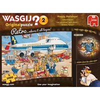 Jumbo - WASGIJ? Retro 2 Original Happy Holidays Puzzle 1000pc