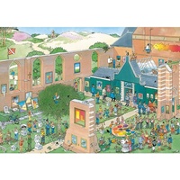 Jumbo - Jan Van Haasteren The Art Market Puzzle 2000pc