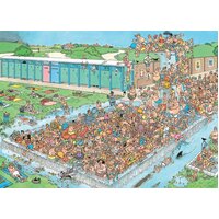 Jumbo - Jan Van Haasteren Pool Pile-Up Puzzle 1000pc