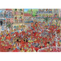 Jumbo - Jan Van Haasteren La Tomatina Puzzle 1000pc