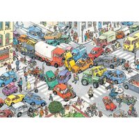 Jumbo - Jan Van Haasteren Traffic Chaos Puzzle 3000pc