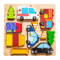 Kiddie Connect - Vehicle Puzzle with Magnets