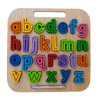 Kiddie Connect - Handcarry Lowercase abc Trace Puzzle