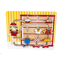 Kiddie Connect - In Her Wardrobe Wooden Clothes Maze