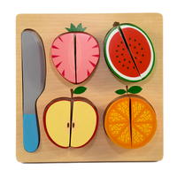 Kiddie Connect - Slice the Fruit Puzzle