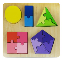 Kiddie Connect - Jigsaw Shape Fraction Puzzle