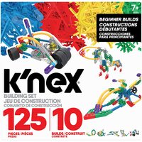 K'nex - Beginner Builds 10 models 125 pieces