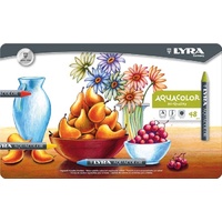 Lyra - Aquacolor Watersoluble Crayons (tin of 48)