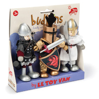 Le Toy Van - Budkins Knights Triple Pack