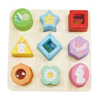 Le Toy Van - Rainbow Sensory Shape Sorter (DAMAGED BOX)