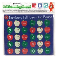 Learning Can Be Fun - Felt Learning Board Numbers
