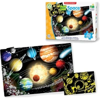 Learning Journey - Glow in the Dark Space Puzzle 100pc